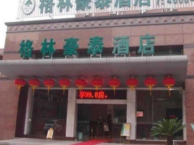 Greentree Inn Jiangsu Wuxi Luoshe Business Hotel Vuhszi Kültér fotó