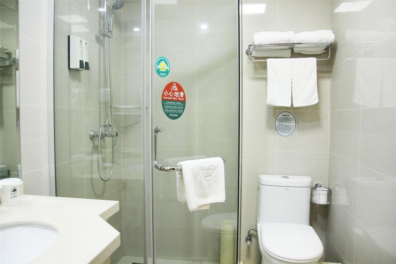Greentree Inn Jiangsu Wuxi Luoshe Business Hotel Vuhszi Kültér fotó