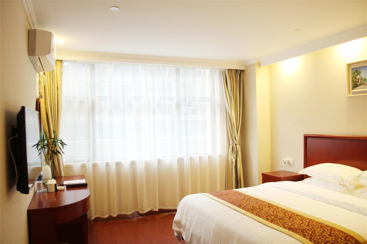 Greentree Inn Jiangsu Wuxi Luoshe Business Hotel Vuhszi Kültér fotó