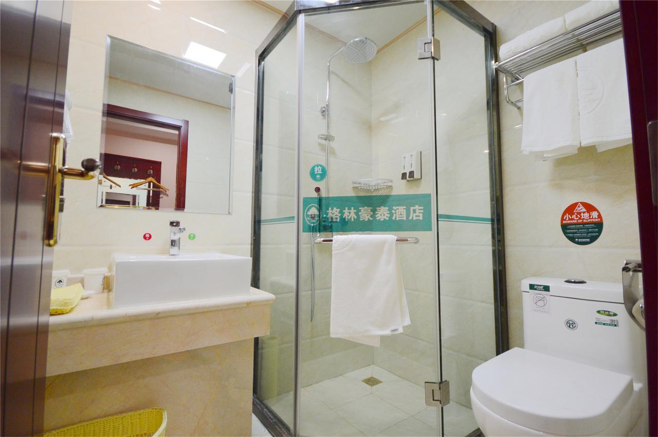 Greentree Inn Jiangsu Wuxi Luoshe Business Hotel Vuhszi Kültér fotó