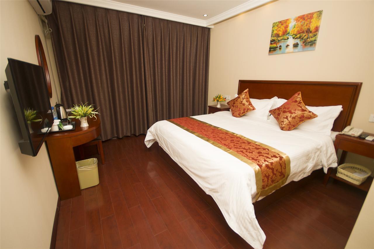 Greentree Inn Jiangsu Wuxi Luoshe Business Hotel Vuhszi Kültér fotó